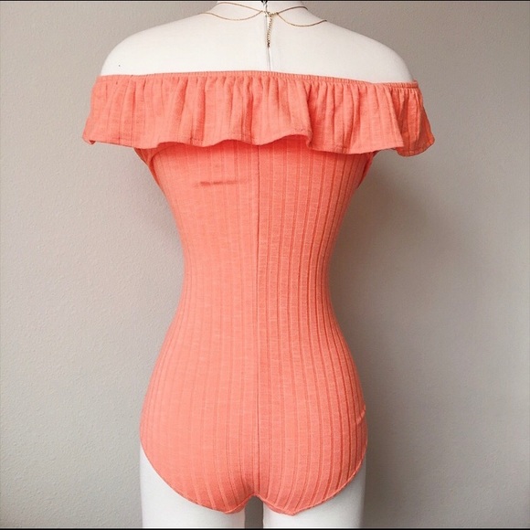 Candie’s medium off shoulder bodysuit - Picture 5 of 8